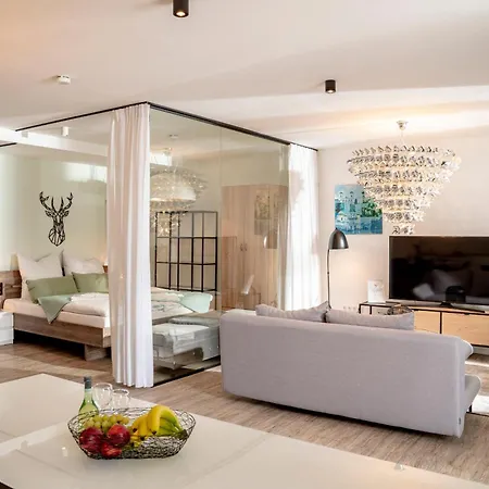 Appartement Danube - Self Checkin - Kueche - Smart Tv