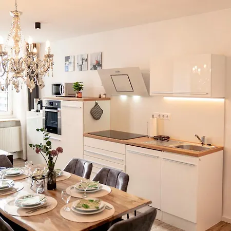 Danube - Kostenlos Parken - Self Checkin - Kueche Apartment Passau