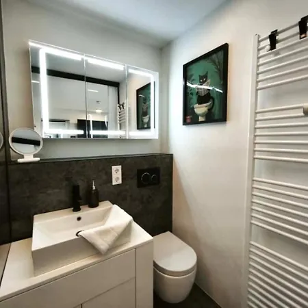 Apartmán Danube - Self Checkin - Kueche - Smart Tv