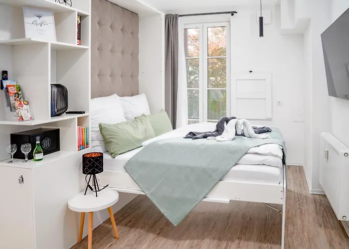 Danube - Self Checkin - Kueche - Smart Tv Appartement