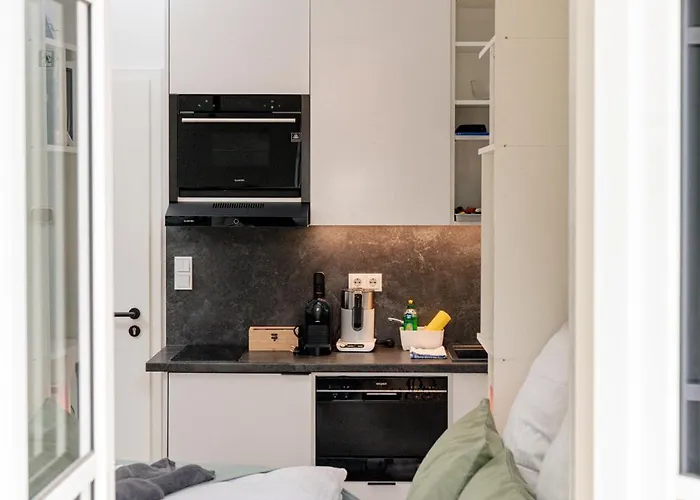 Danube - Self Checkin - Kueche - Smart Tv Appartement Passau