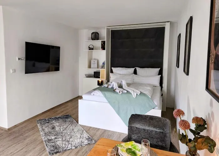 Appartement Danube - Self Checkin - Kueche - Smart Tv *