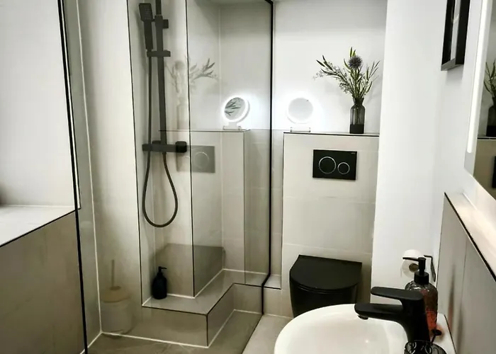 Danube - Self Checkin - Kueche - Smart Tv Appartement