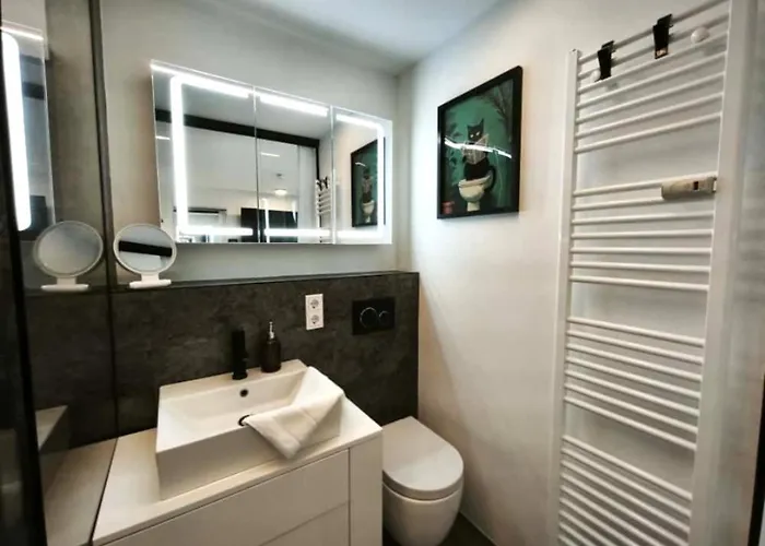 Appartement Danube - Self Checkin - Kueche - Smart Tv