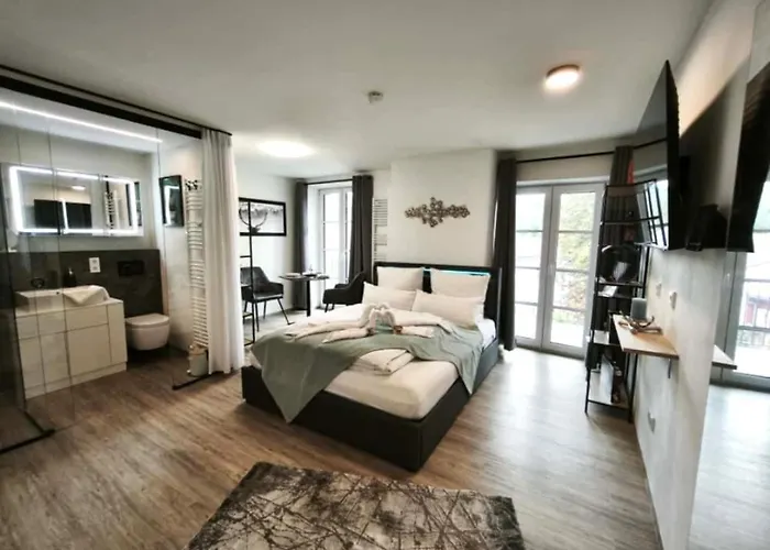 Appartement Danube - Self Checkin - Kueche - Smart Tv *